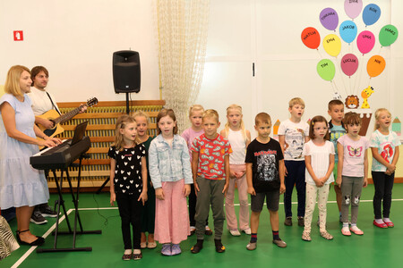SPREJEM PRVOŠOLČKOV BEGUNJE 09 FOTO LJUBO VUKELIČ